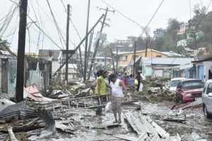 Hurricane Maria destruction