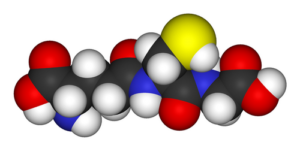 Glutathione-3D Illustration