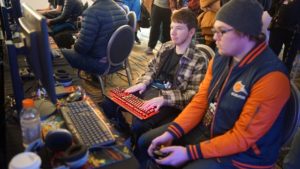 Teens on computer games