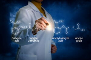 Chemical breakdown of Salicylic acid