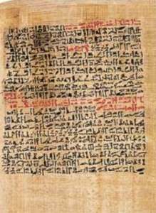 Ebers Papyrus - Anitque Medical Document