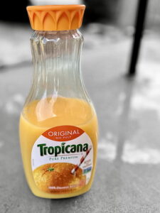 Orange Juice Bottle