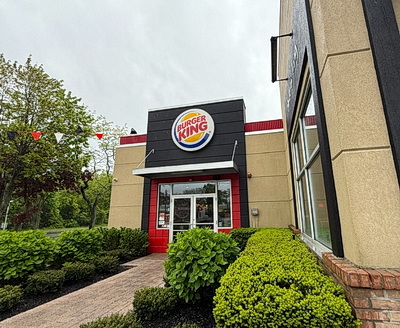 Burger King restaurant on Long Island, New York.